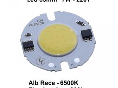 LED COB 35MM , PUTERE 7W - 220V